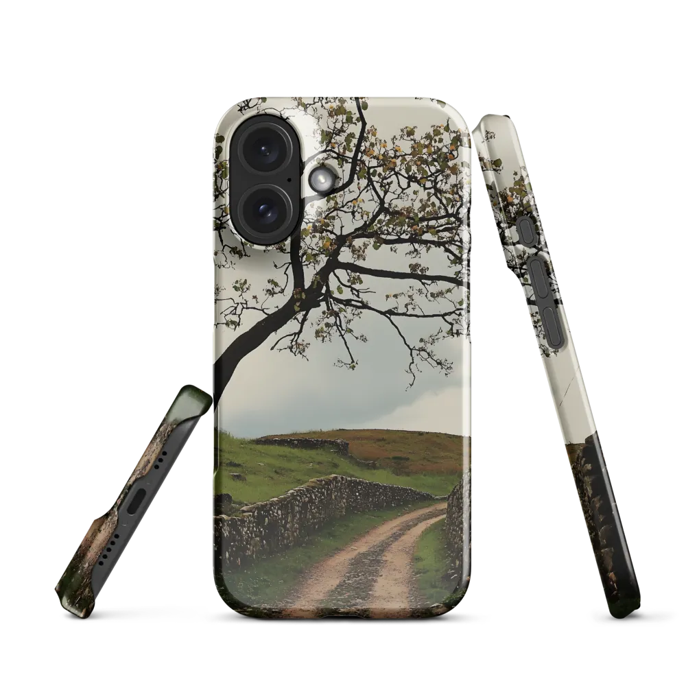 Winding Path Through Hills 
 iPhone 16 | Snap Case