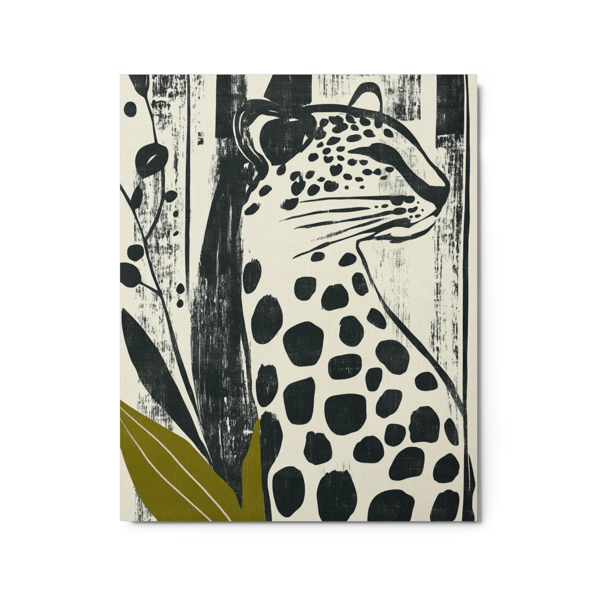 Modern Graphic Leopard Design