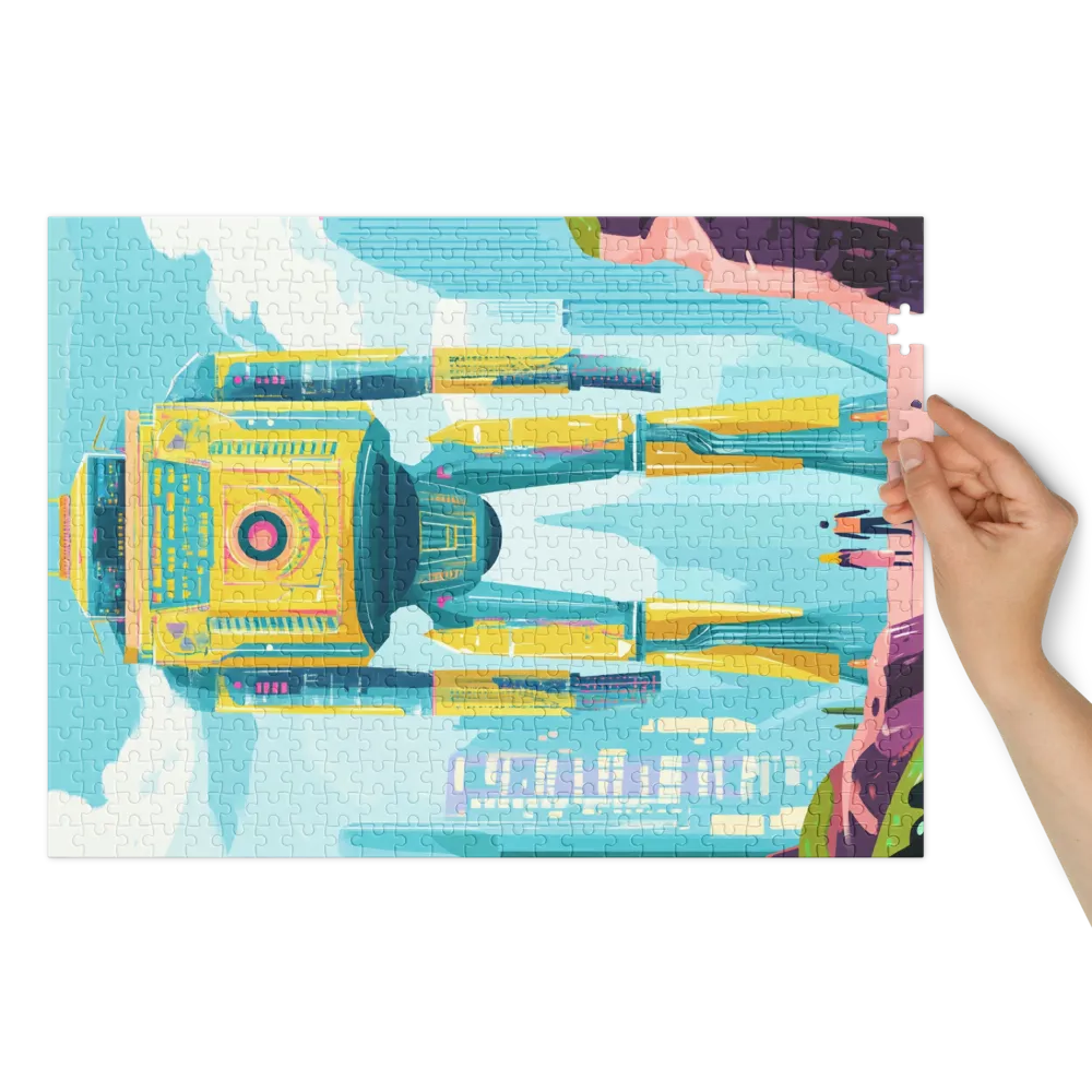 Colossus of Tomorrow 
 Jigsaw Puzzle in Tin Box