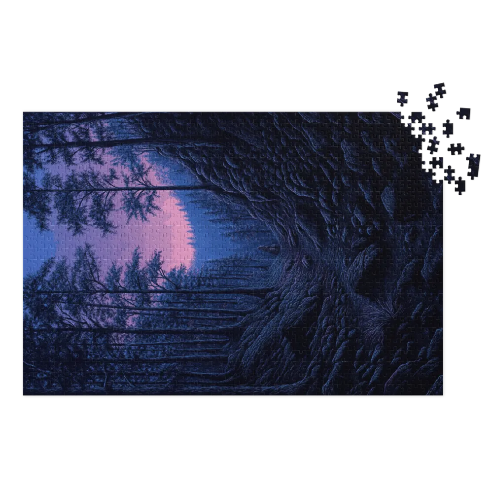 Jornada Floresta Crepúsculo 
 Puzzle em caixa de metal