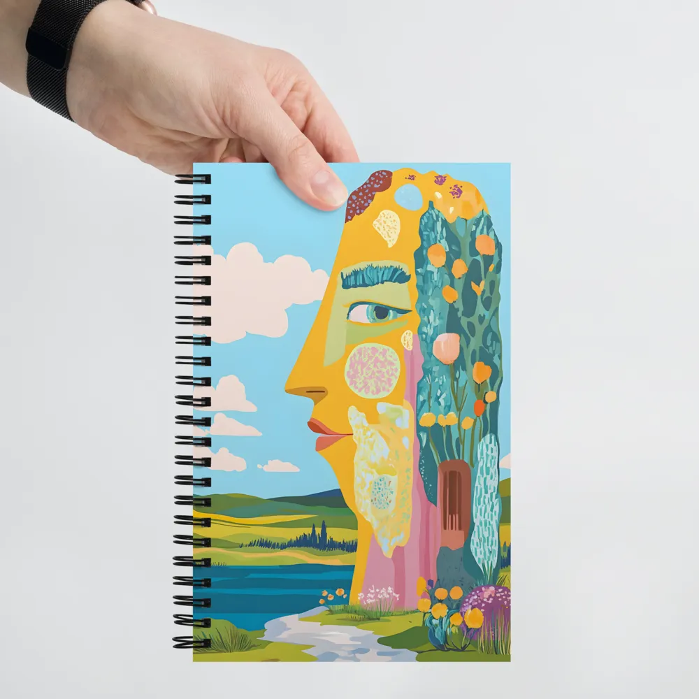 Nature's Profile 
 Spiral Notebook | 140 pages
