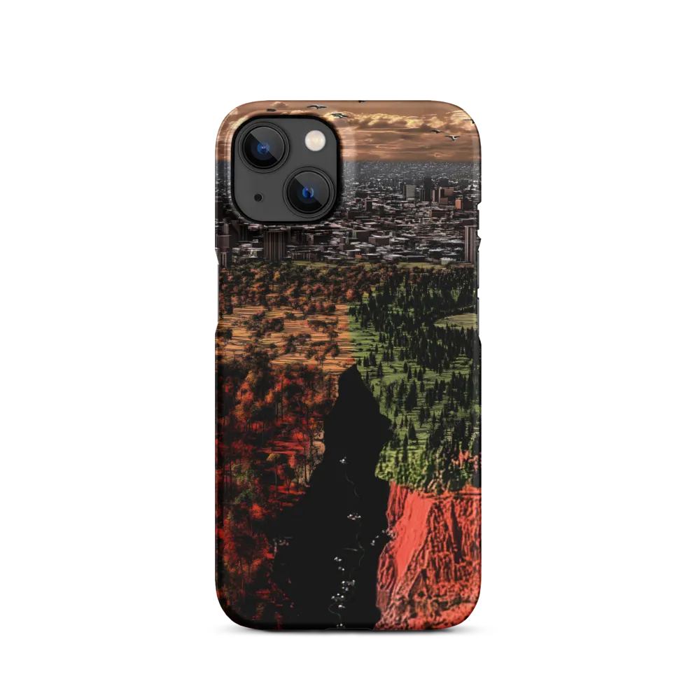 Contrasting Realms | Phone Case