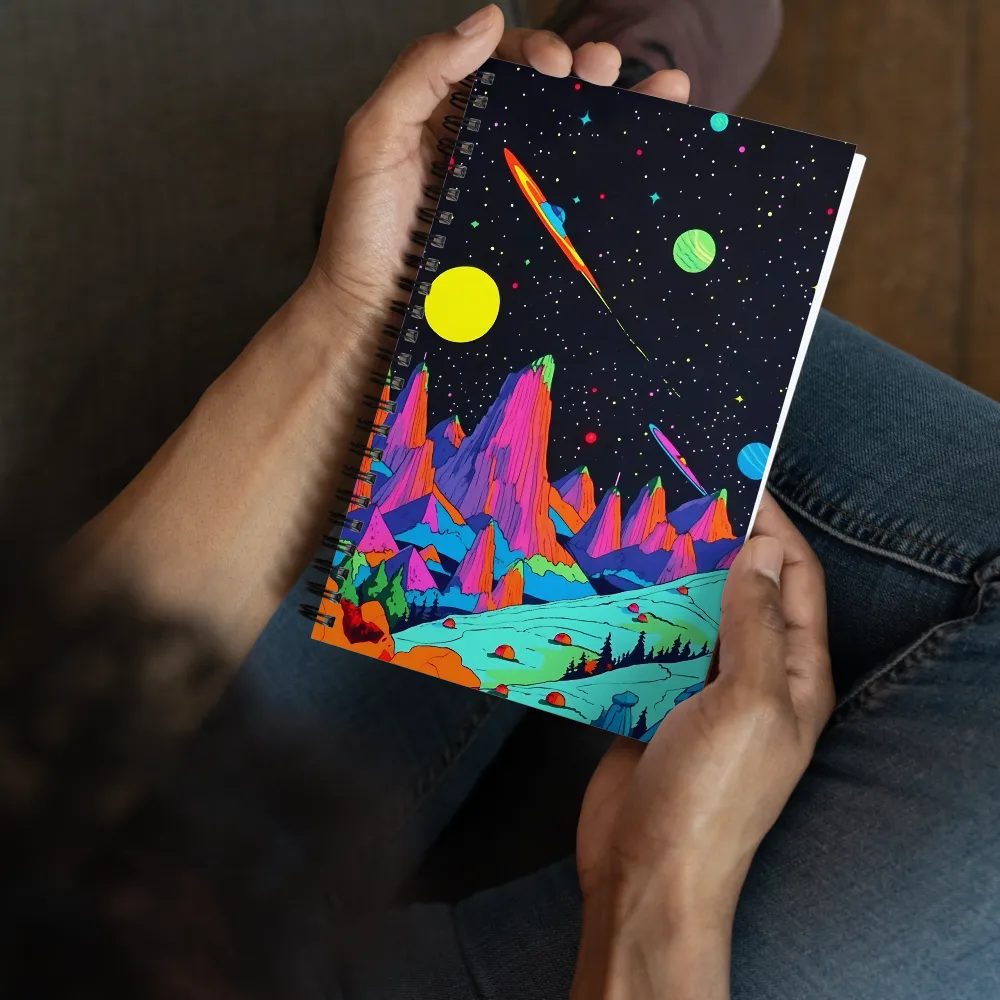 Cosmic Psychedelia 
 Spiral Notebook | 140 pages