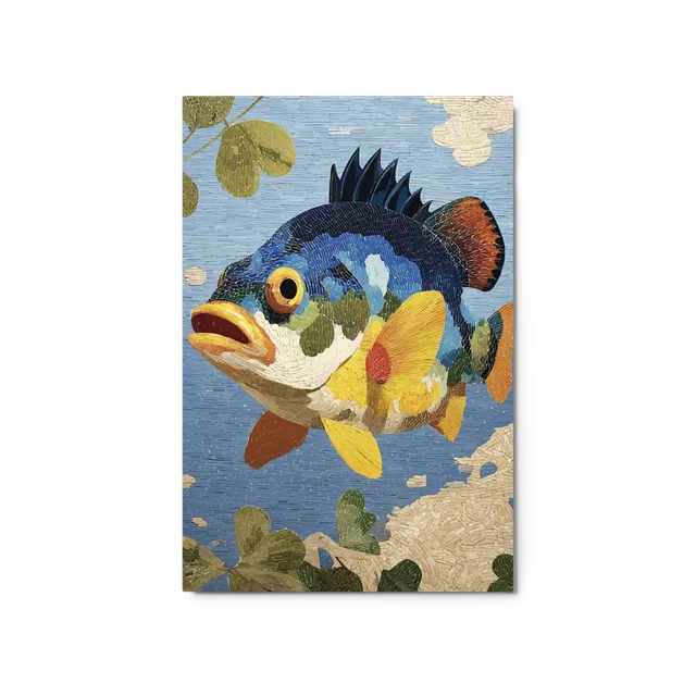 Tessellated Aquatic Life | Art Print