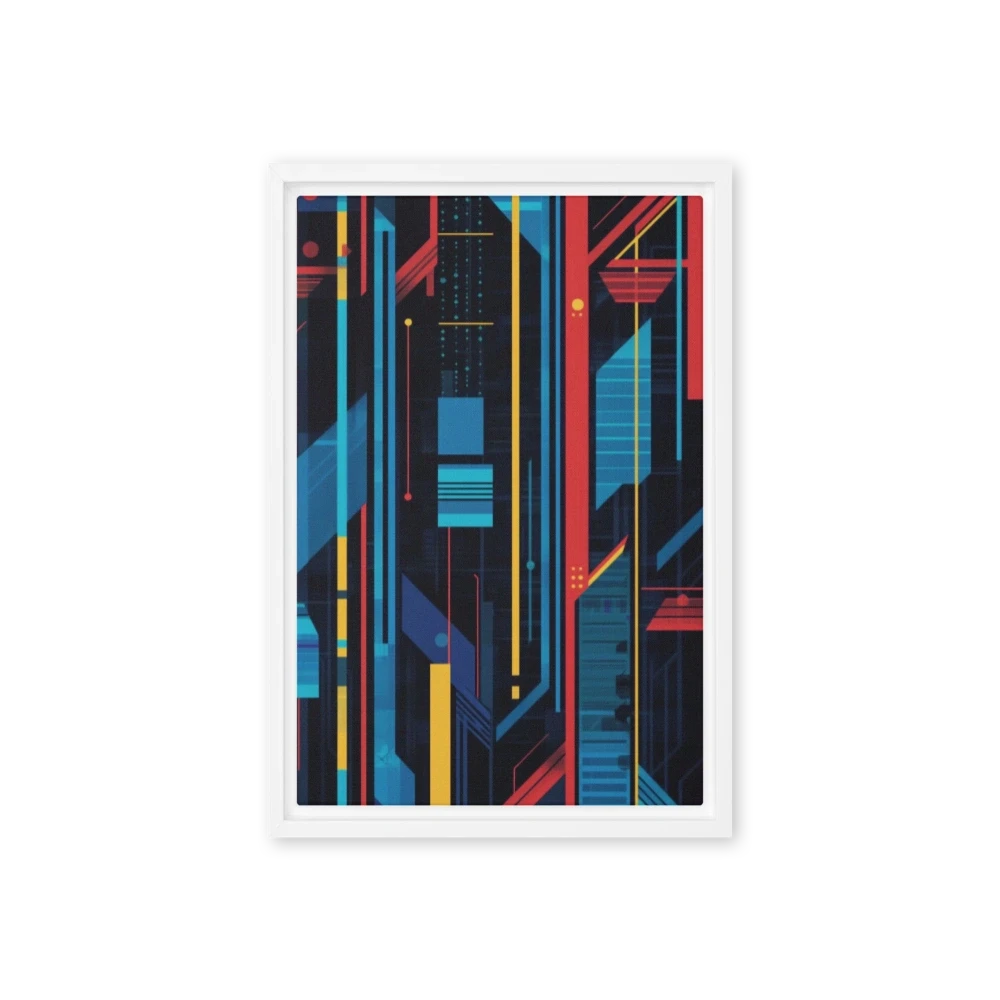 Abstract Geometric Digital Art
