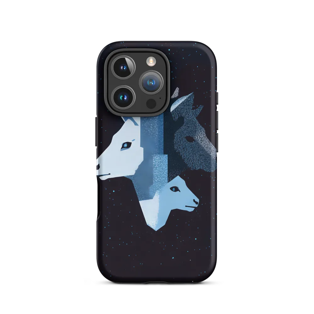 Abstract Animal Heads Design | Phone Case