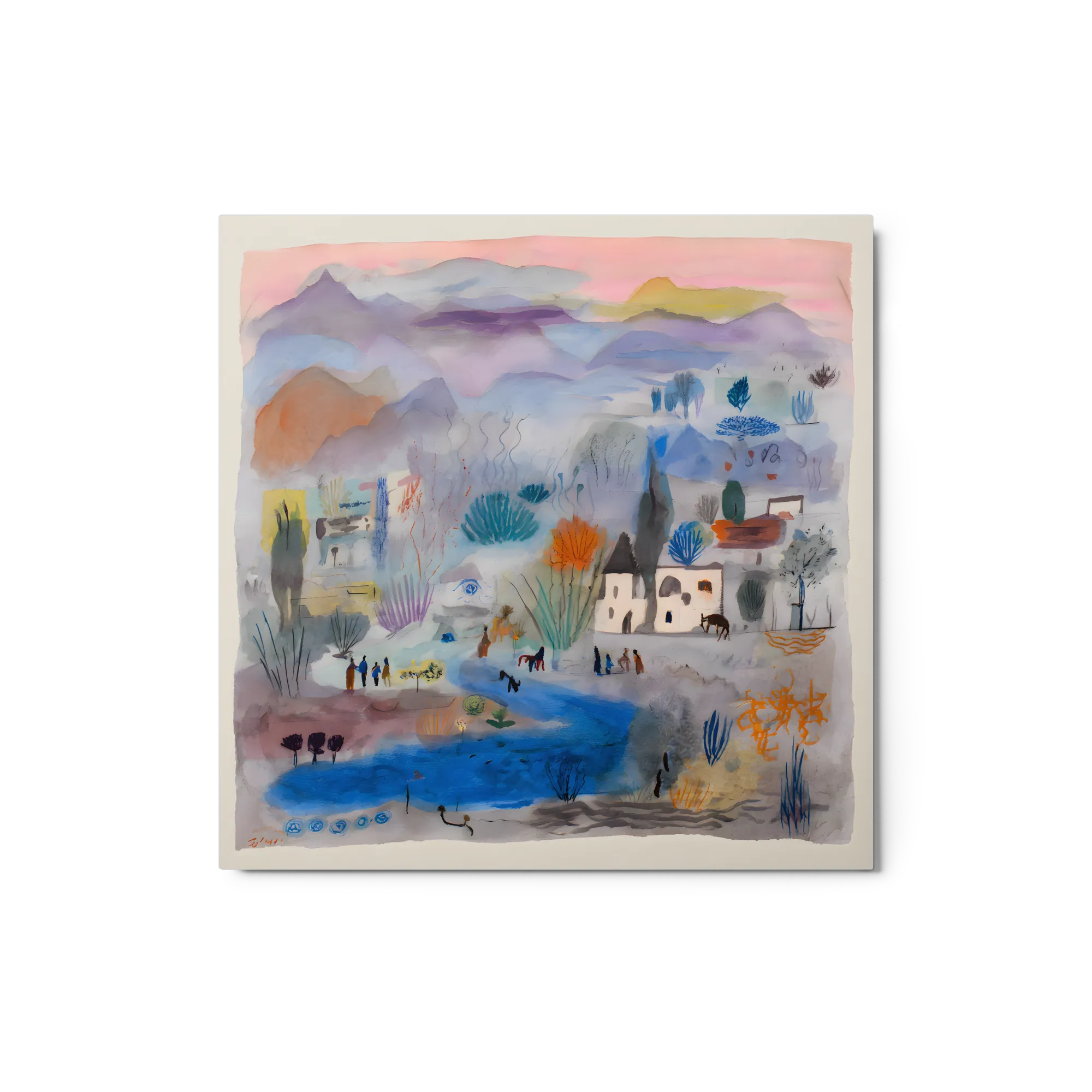 Whimsical Mountain Village