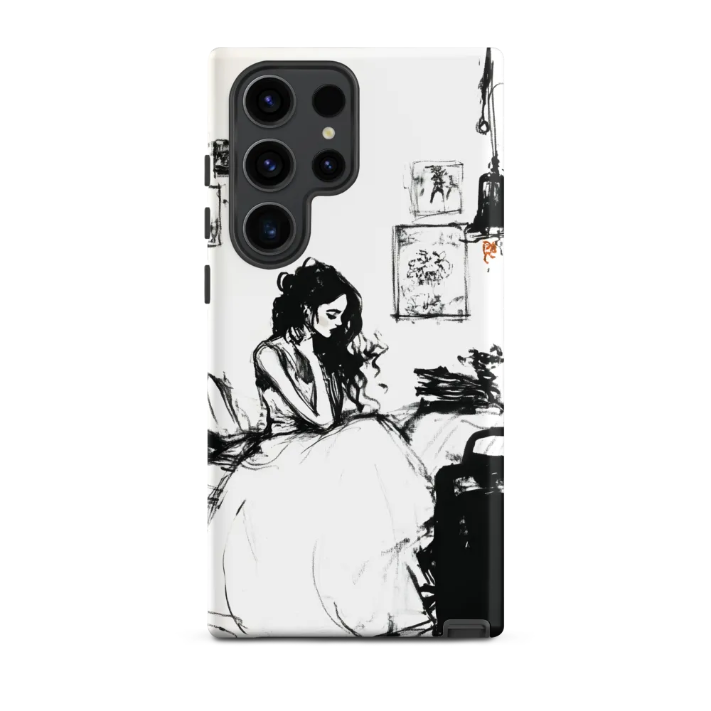 Solitude in Ink | Phone Case