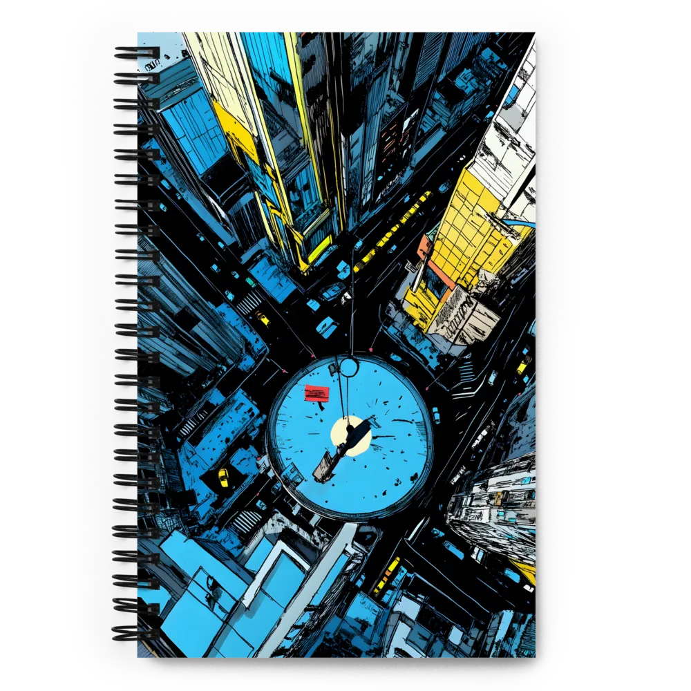 Urban Time Warp 
 Spiral Notebook | 140 pages
