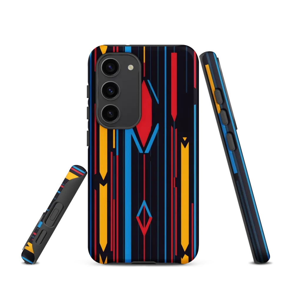 Abstract Chevron Grid | Phone Case