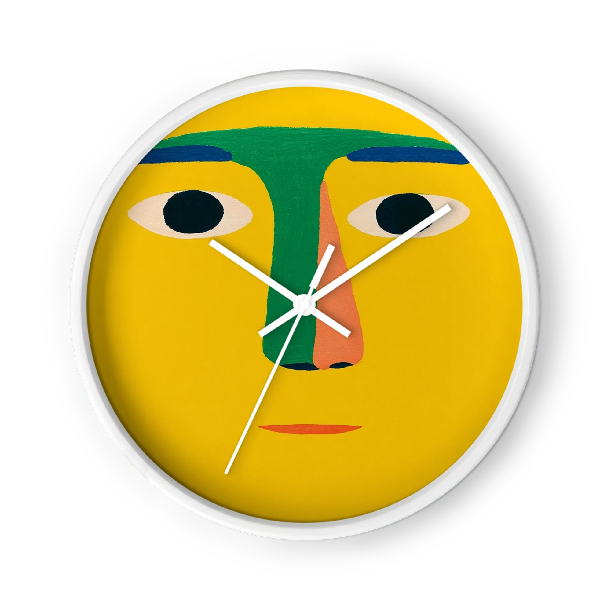 Yellow and Green Portrait