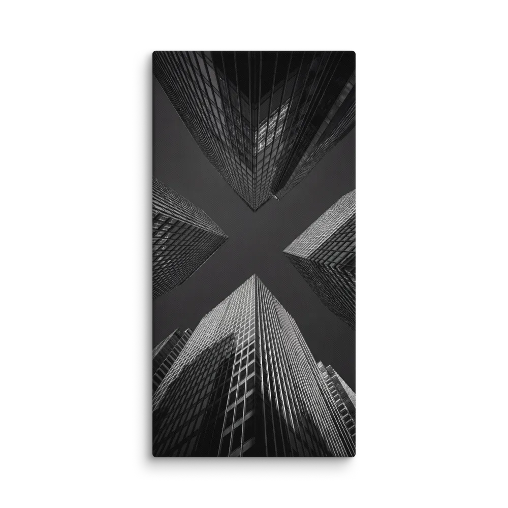 Urban Canyon 
 Canvas | 12″x 24″