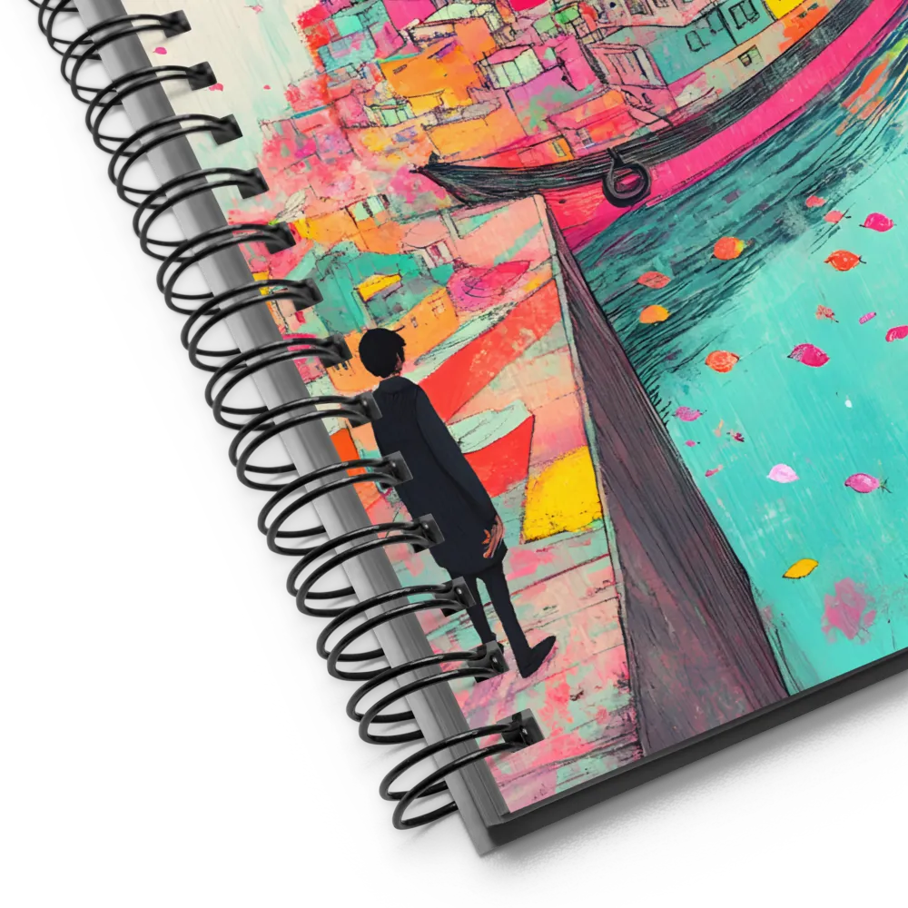 The Floating City Journey 
 Spiral Notebook | 140 pages