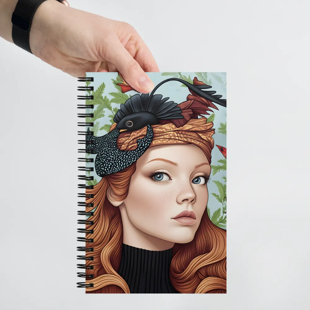 Feathered Reverie 
 Spiral Notebook | 140 pages