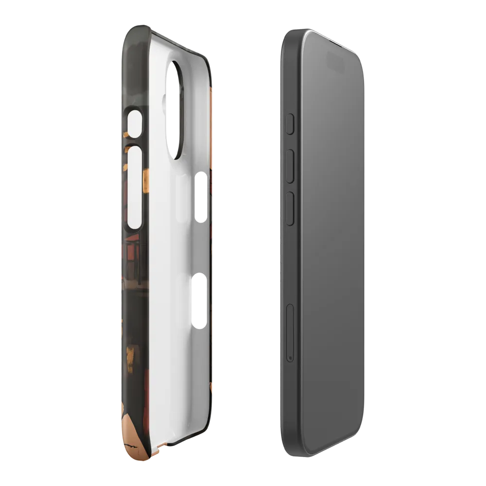 Urban Nocturne with Reflections 
 Samsung Galaxy S20 FE | Tough Case