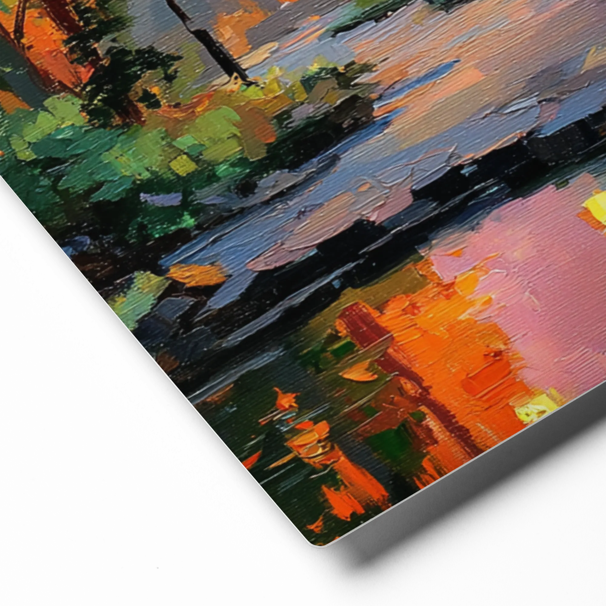 Lamplight Reflections | Art Print