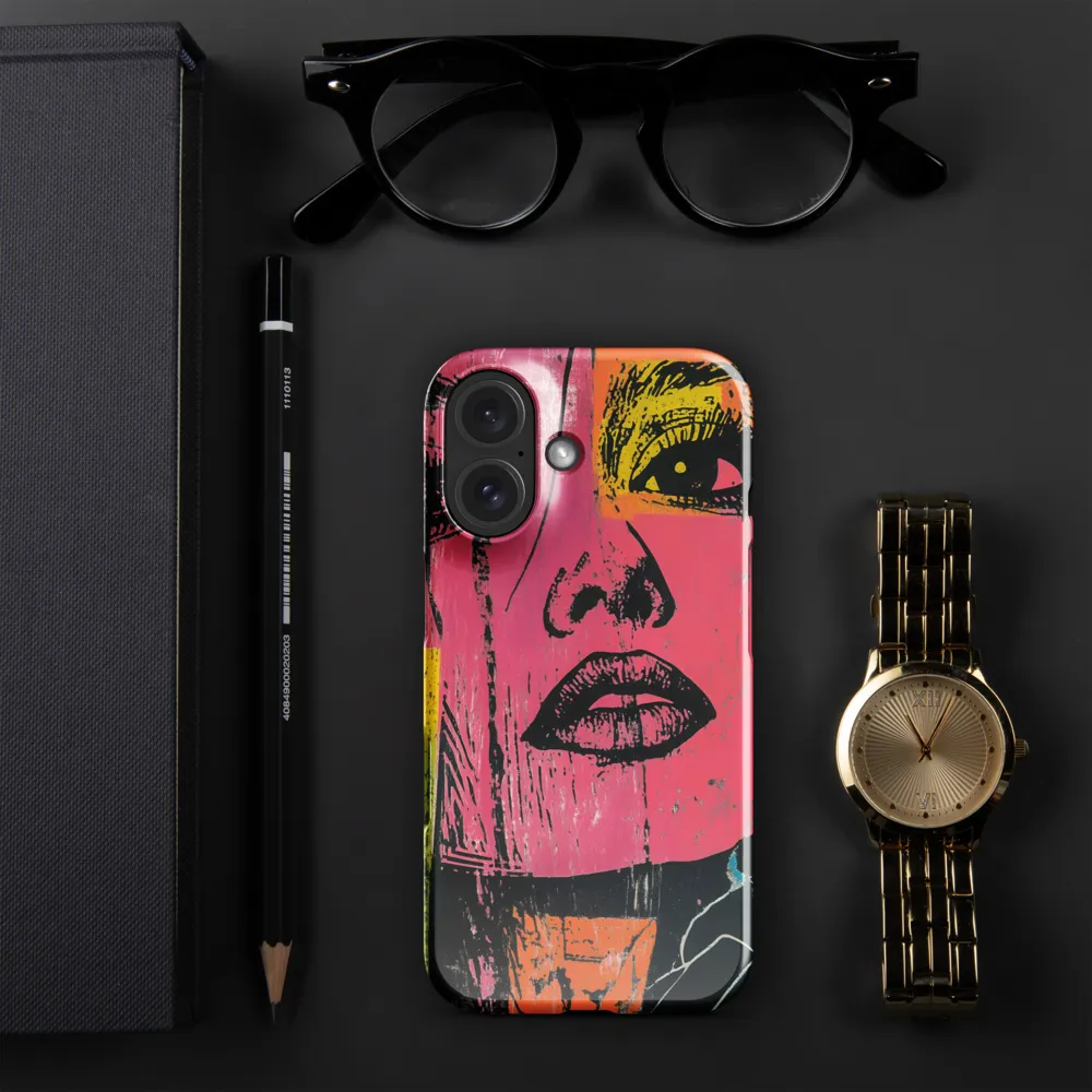 Vibrant Screenprint Portrait 
 iPhone 17 Pro | MagSafe® Tough Case