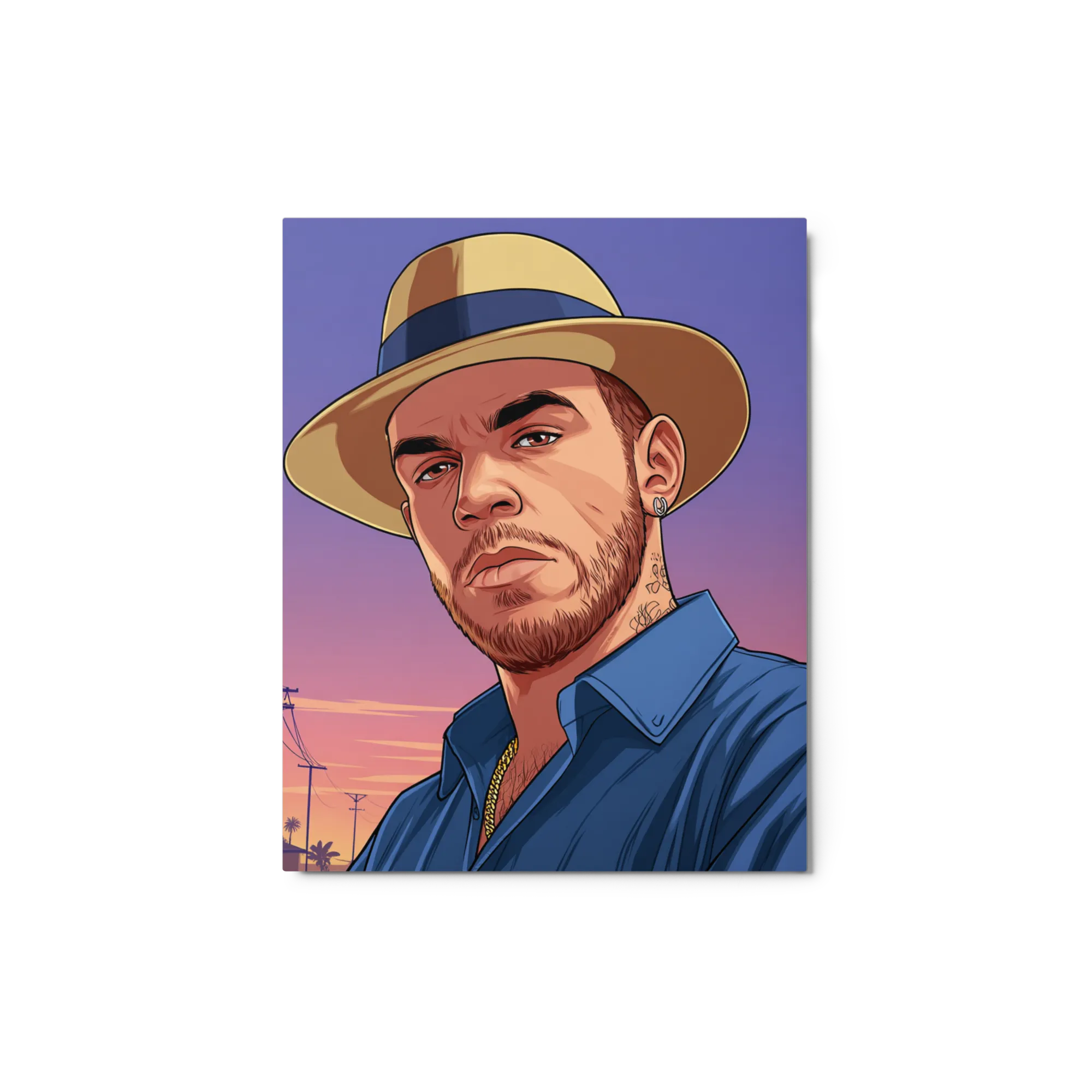 Urban Man with Hat