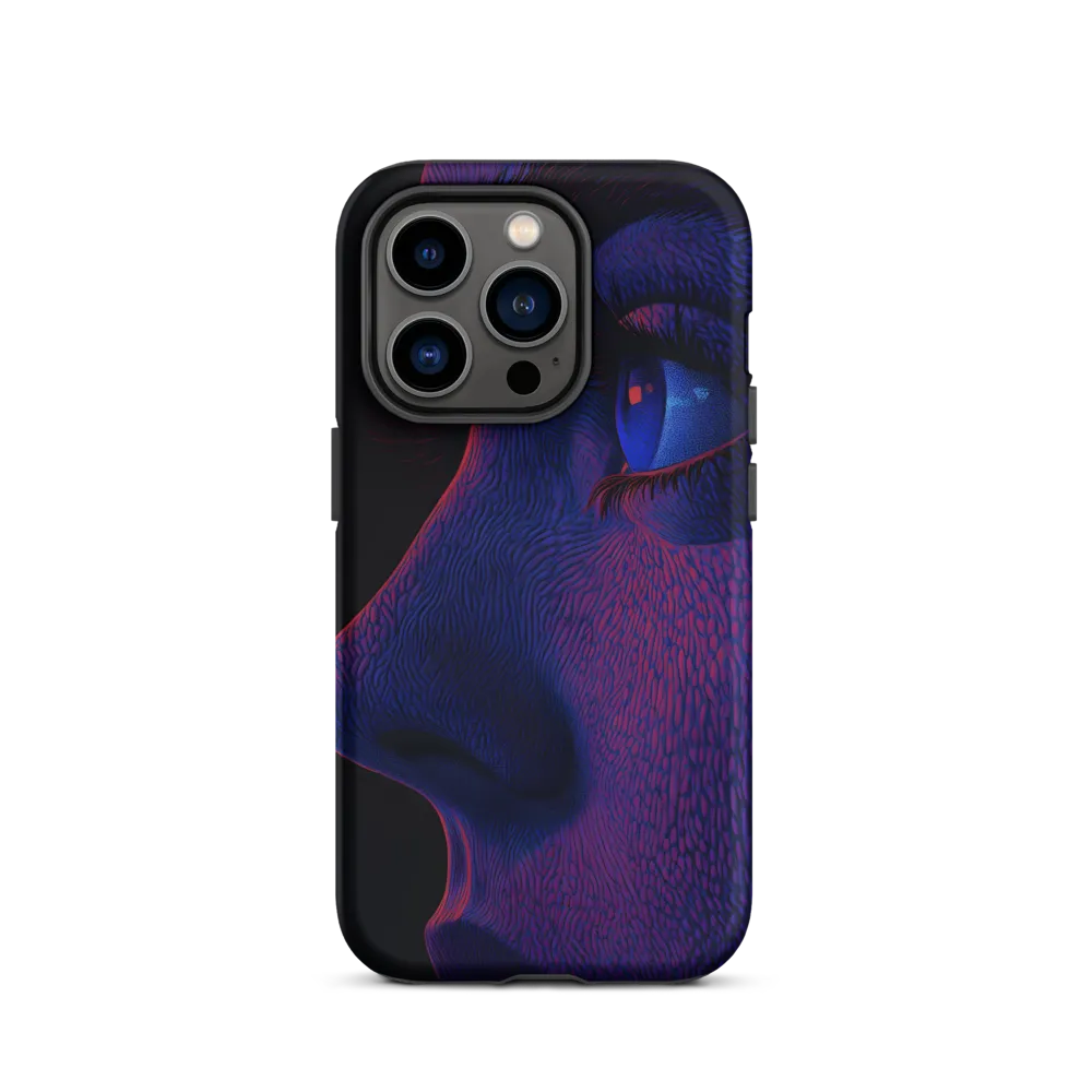 Surreal Digital Portrait of Face | Phone Case