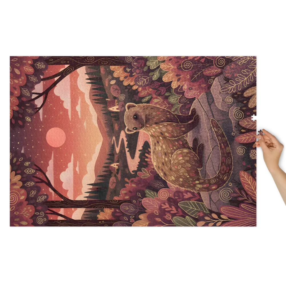 Marten at Dusk | Jigsaw Puzzles