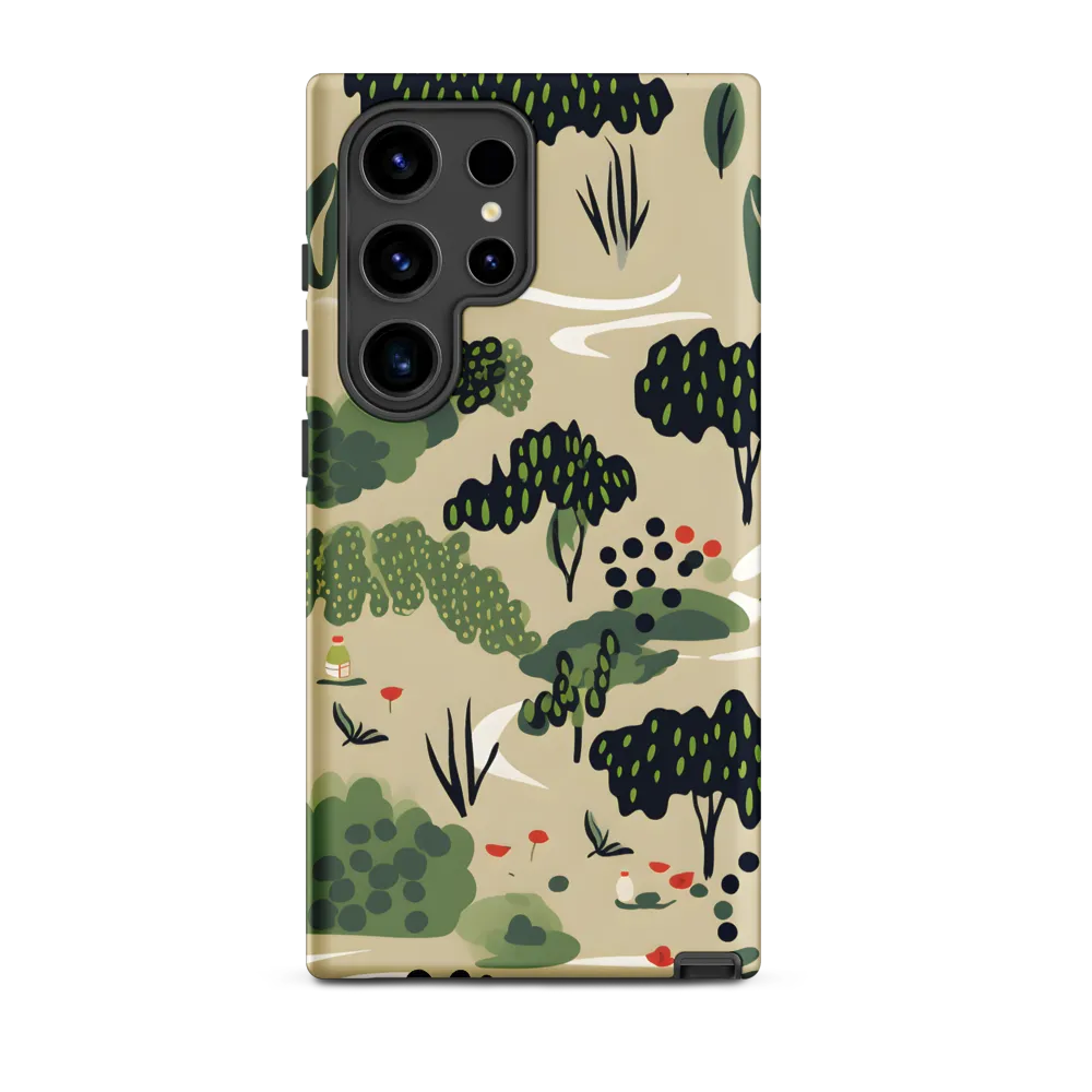 Lively Nature Illustration | Phone Case