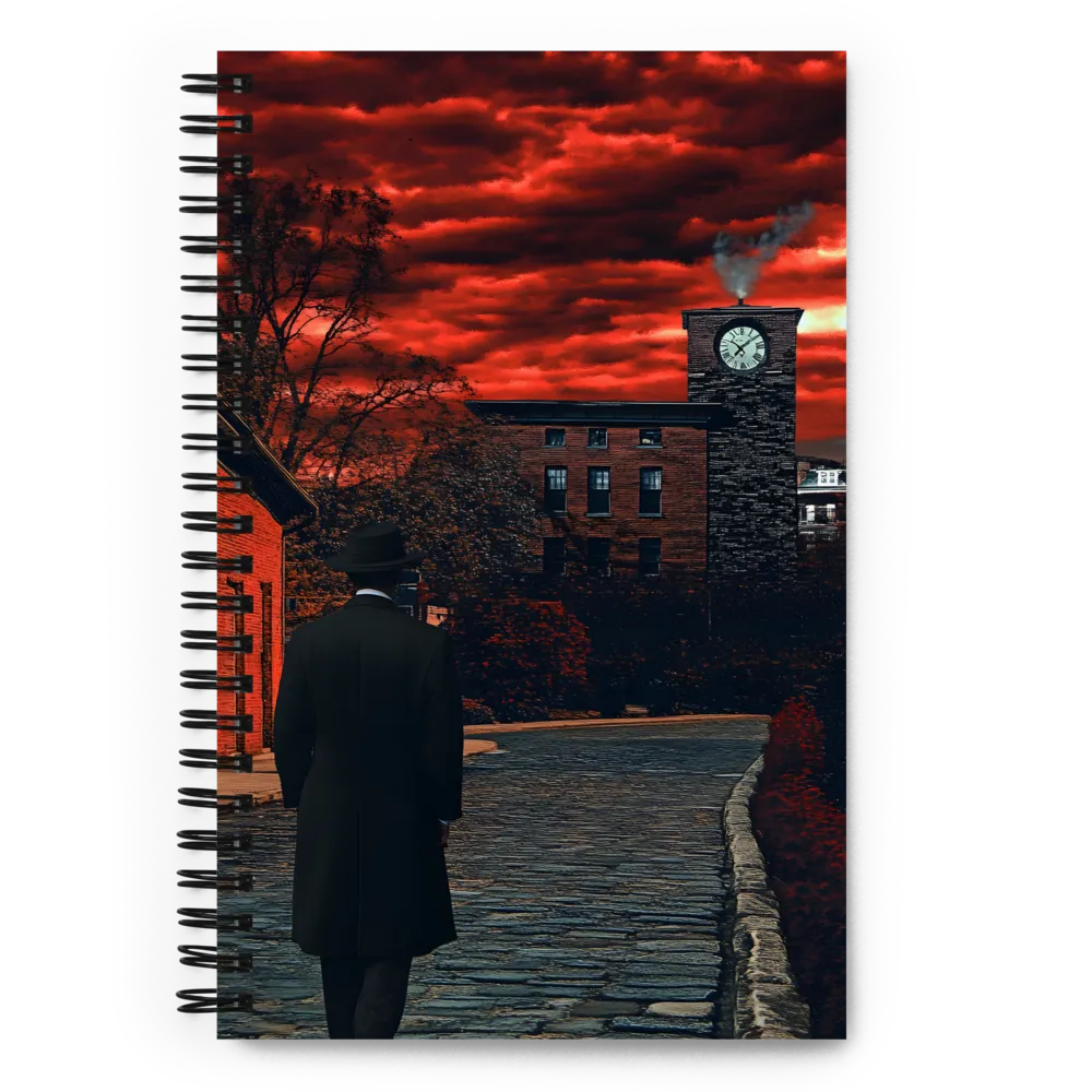 The Ominous Path 
 Spiral Notebook | 140 pages