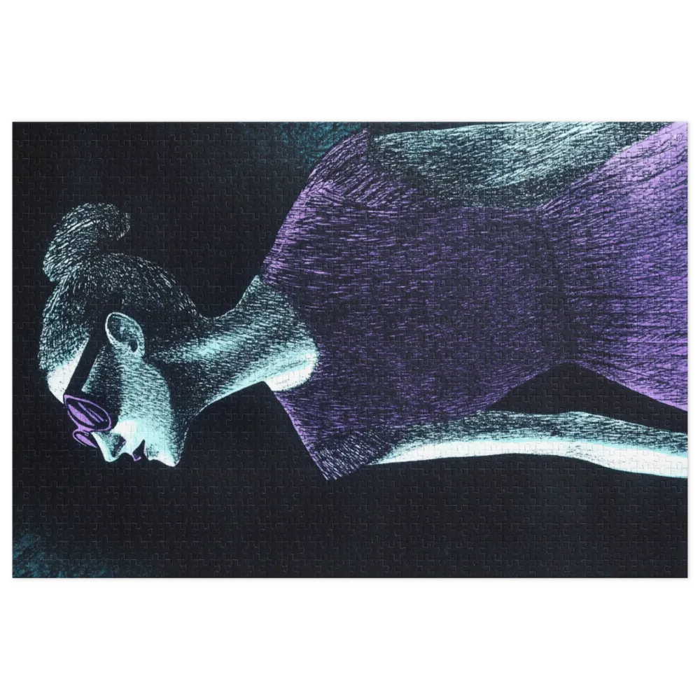 Stylish Female Figure Illustration | Jigsaw Puzzle (252/520 pieces)
