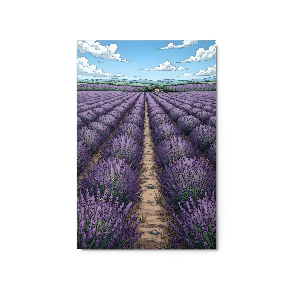 Lavender Rows | Art Print