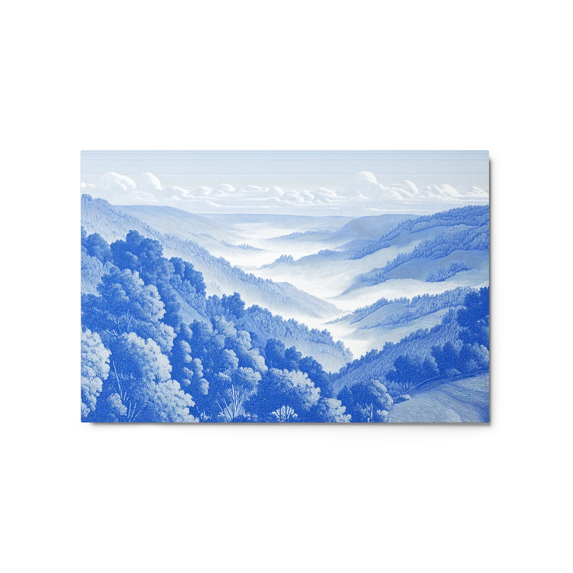 Azure Valley Engraving