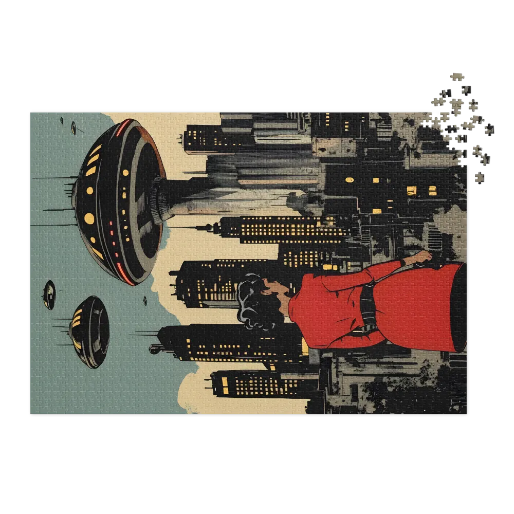 Horizon of Tomorrow 
 Jigsaw Puzzle in Tin Box