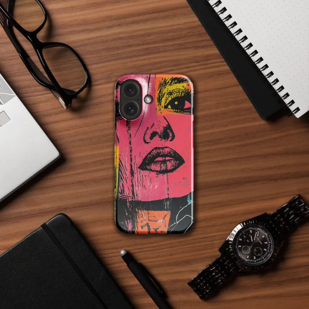 Vibrant Screenprint Portrait 
 iPhone 17 Pro | MagSafe® Tough Case