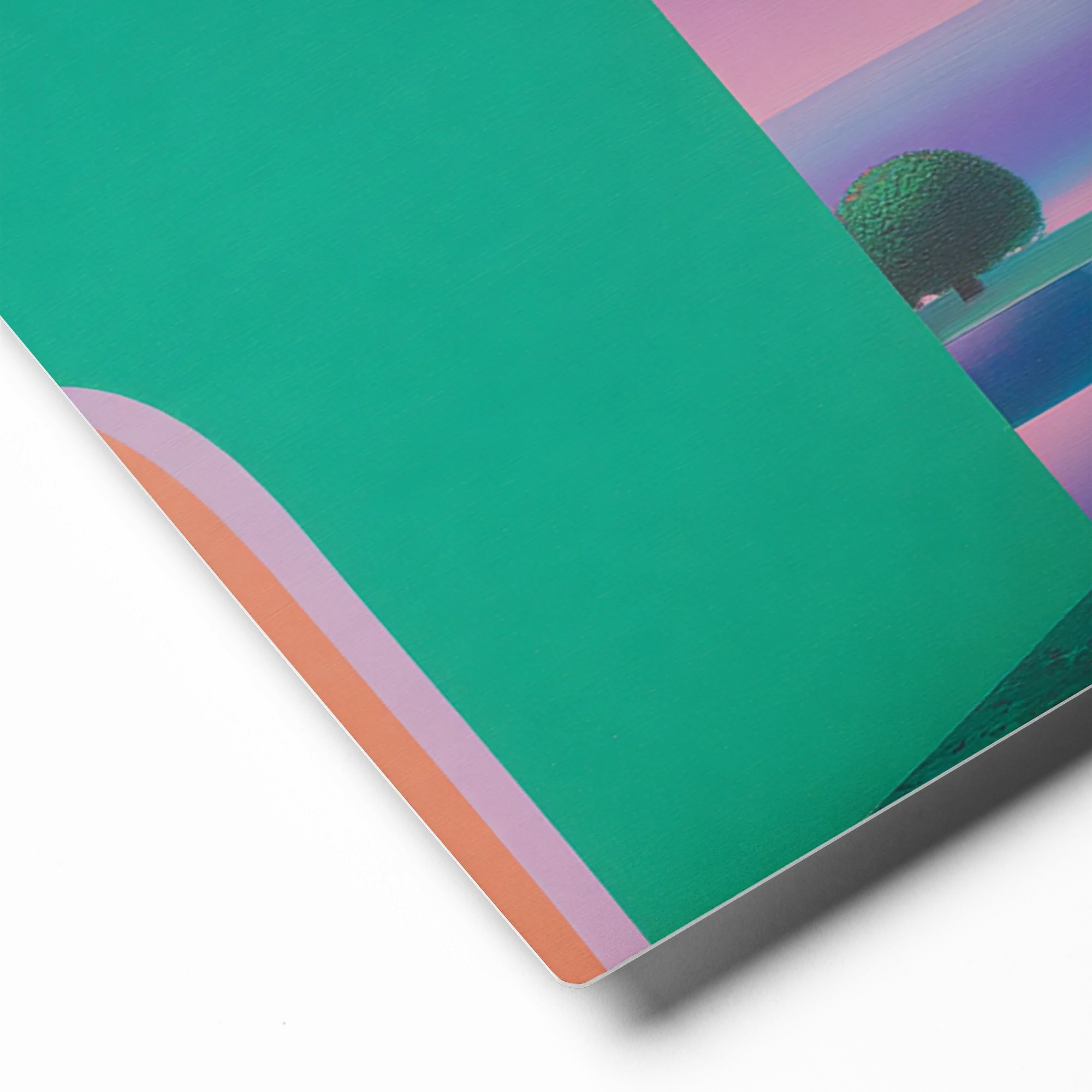 Serene Reflection 
 Canvas | 12″x 12″