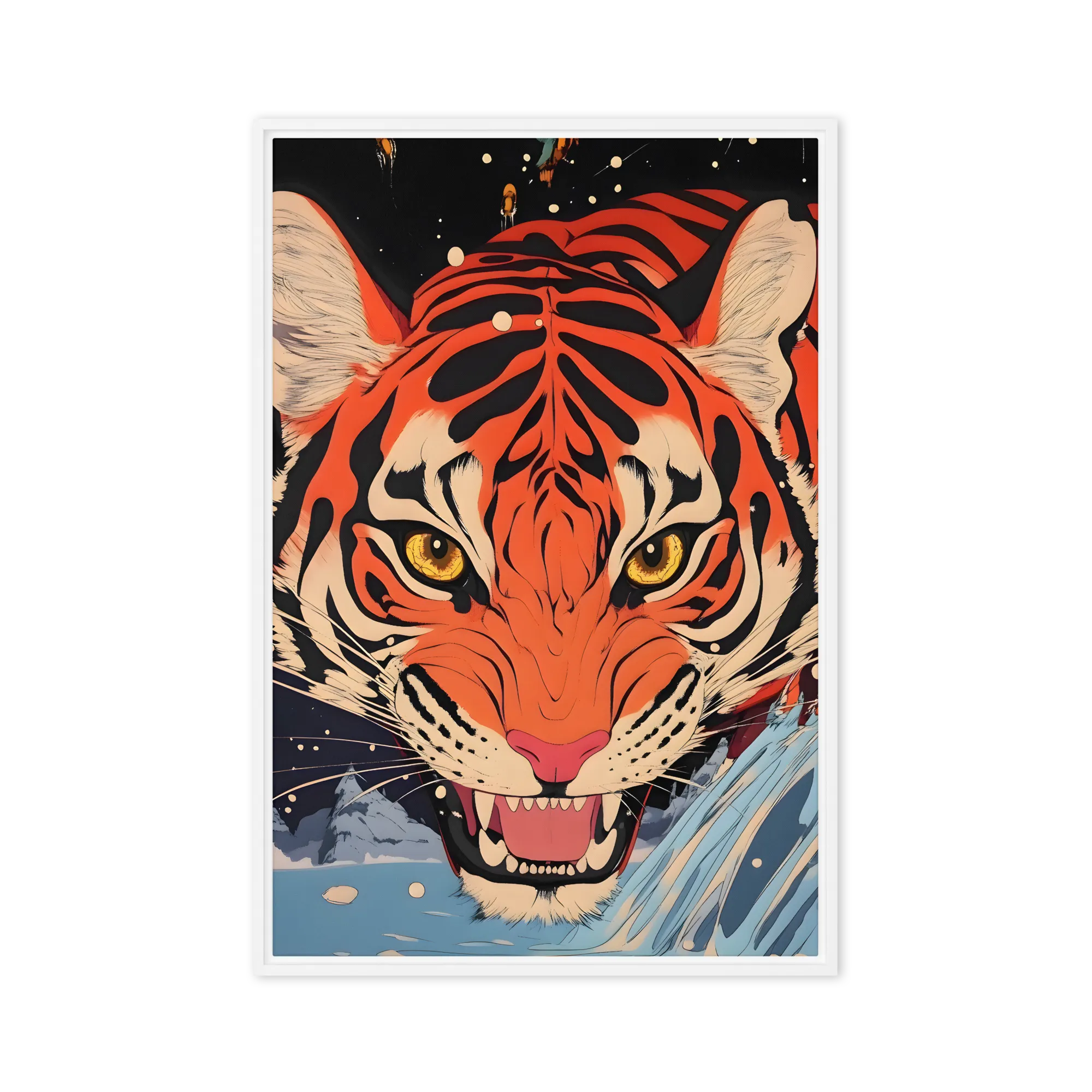Illustration d'un Tigre Féroce