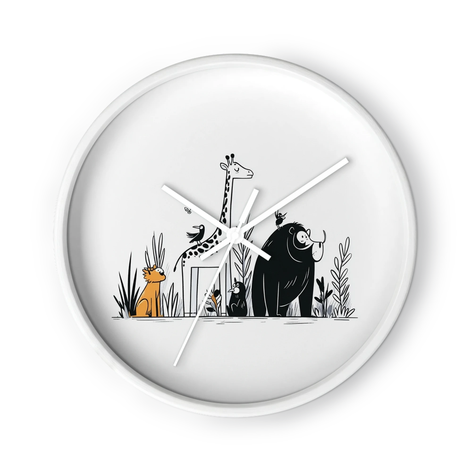Safari Line Art Friends