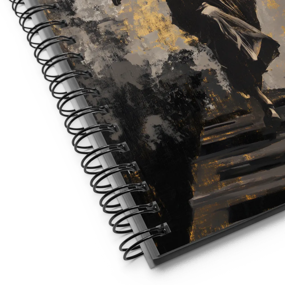 Golden Pursuit 
 Spiral Notebook | 140 pages