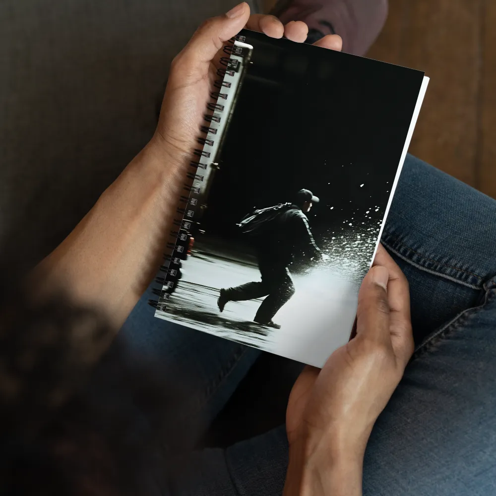 Urban Motion Blur 
 Spiral Notebook | 140 pages