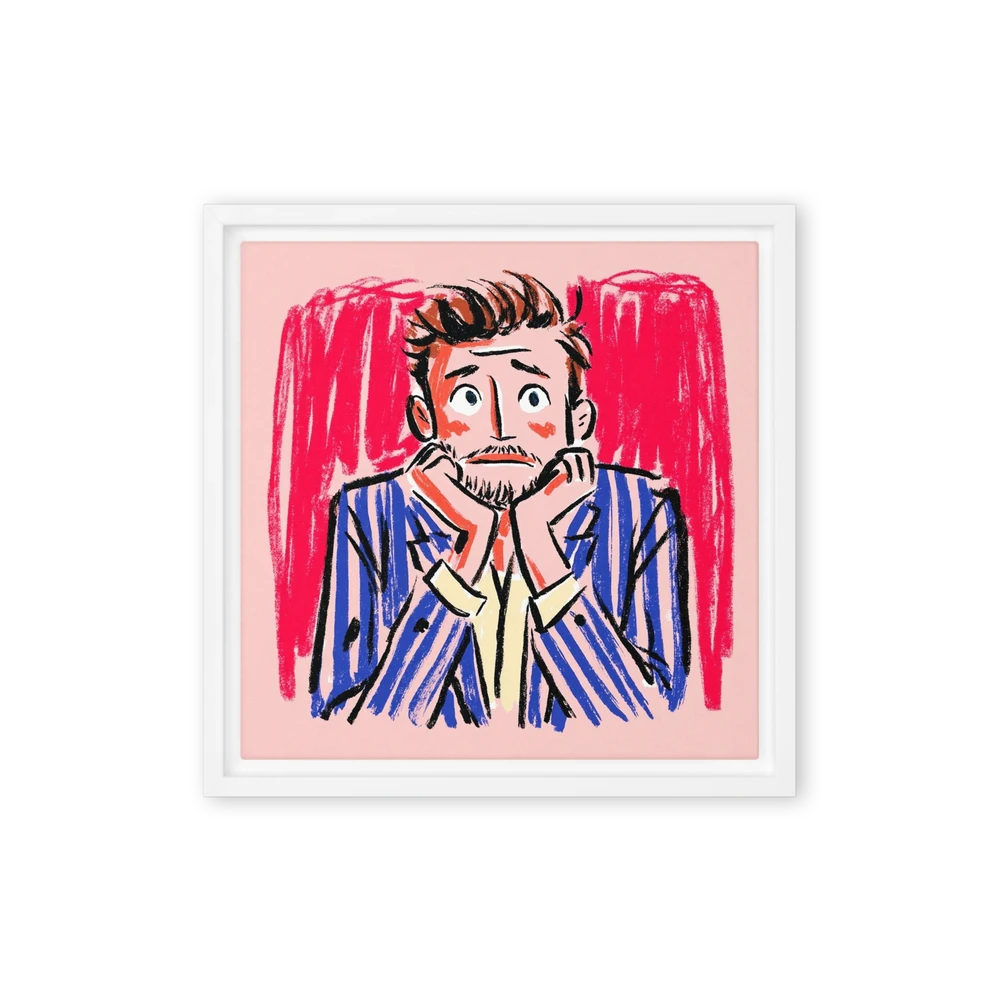 Anxious Gentleman | Art Print