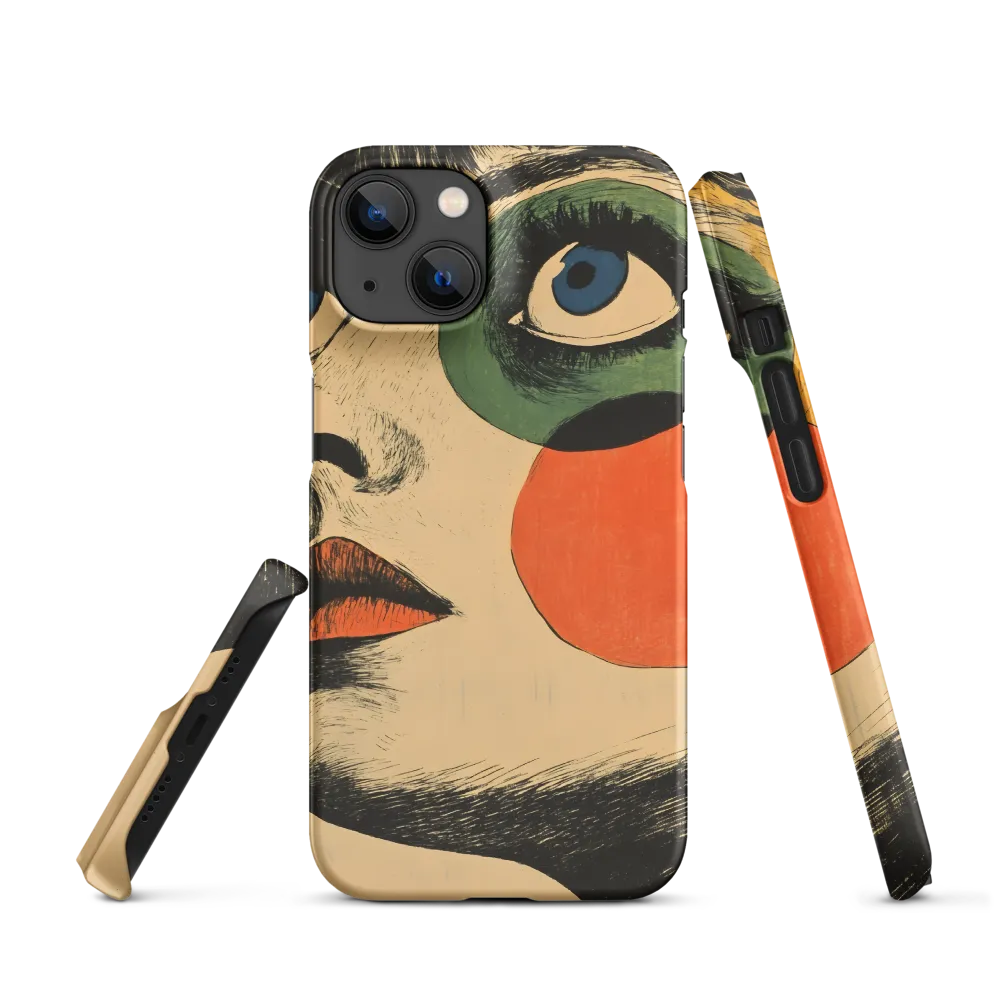 Stylized Pop Art Portrait | Phone Case