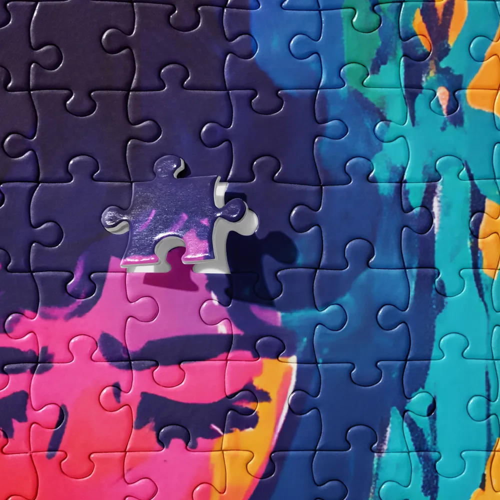 Vibrant Gaze 
 Jigsaw Puzzle