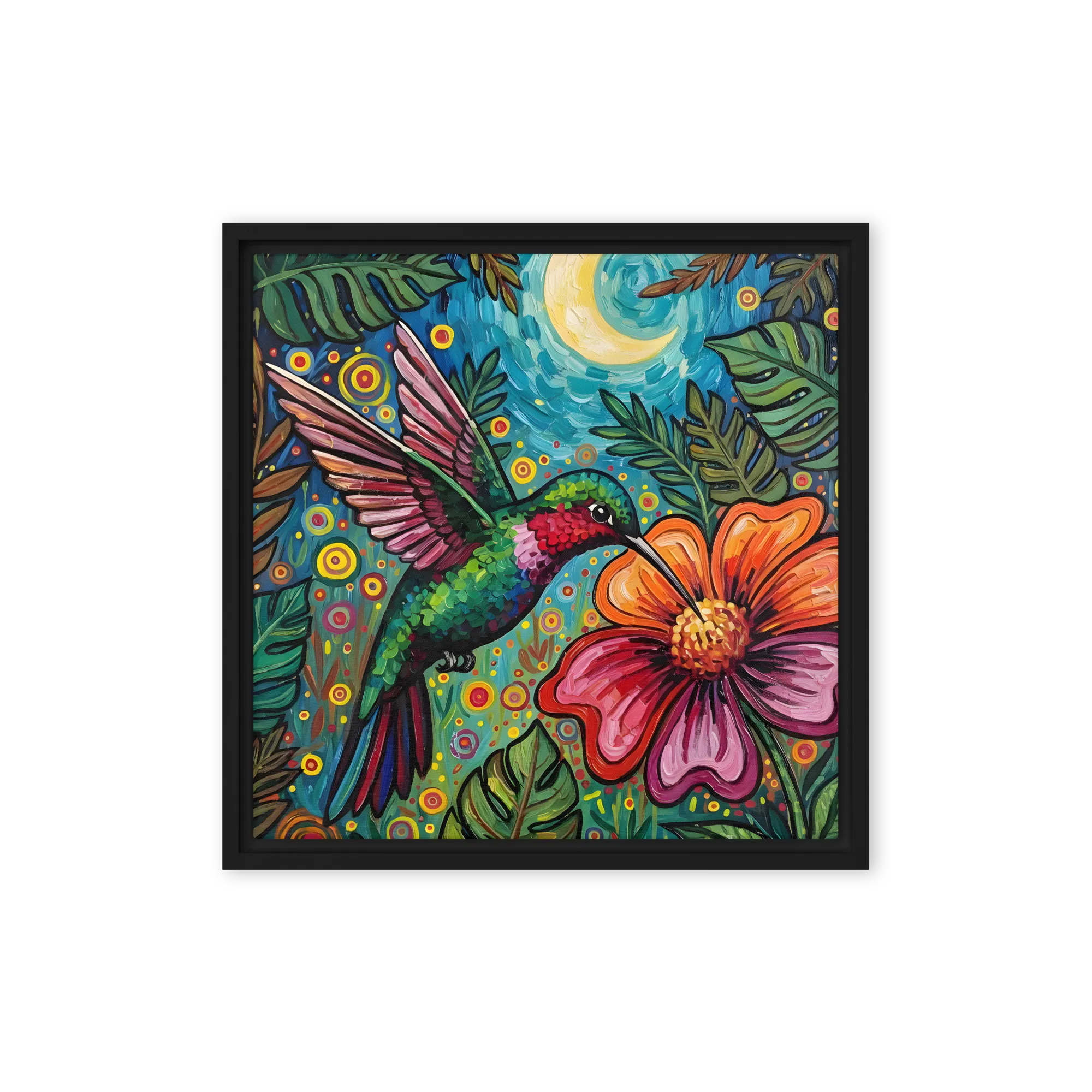 Moonlit Hummingbird