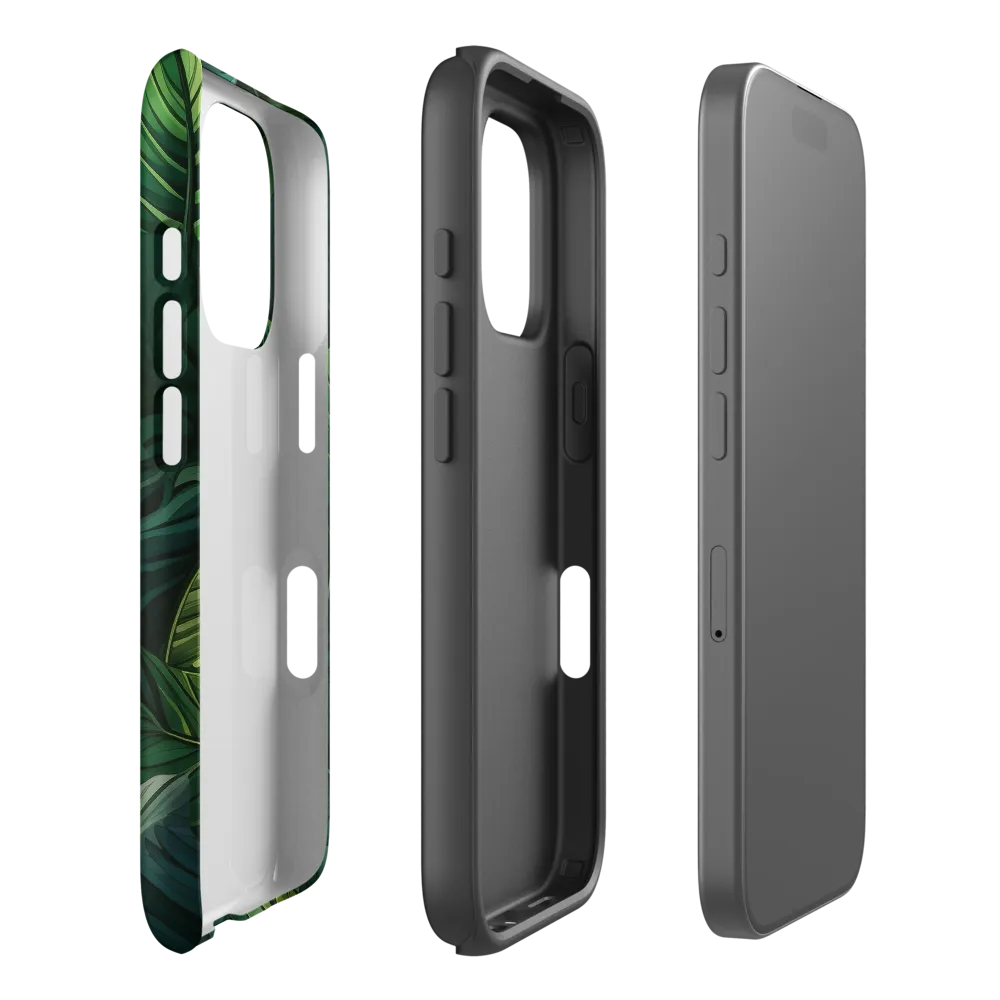 Tropical Foliage Digital Art | Phone Case