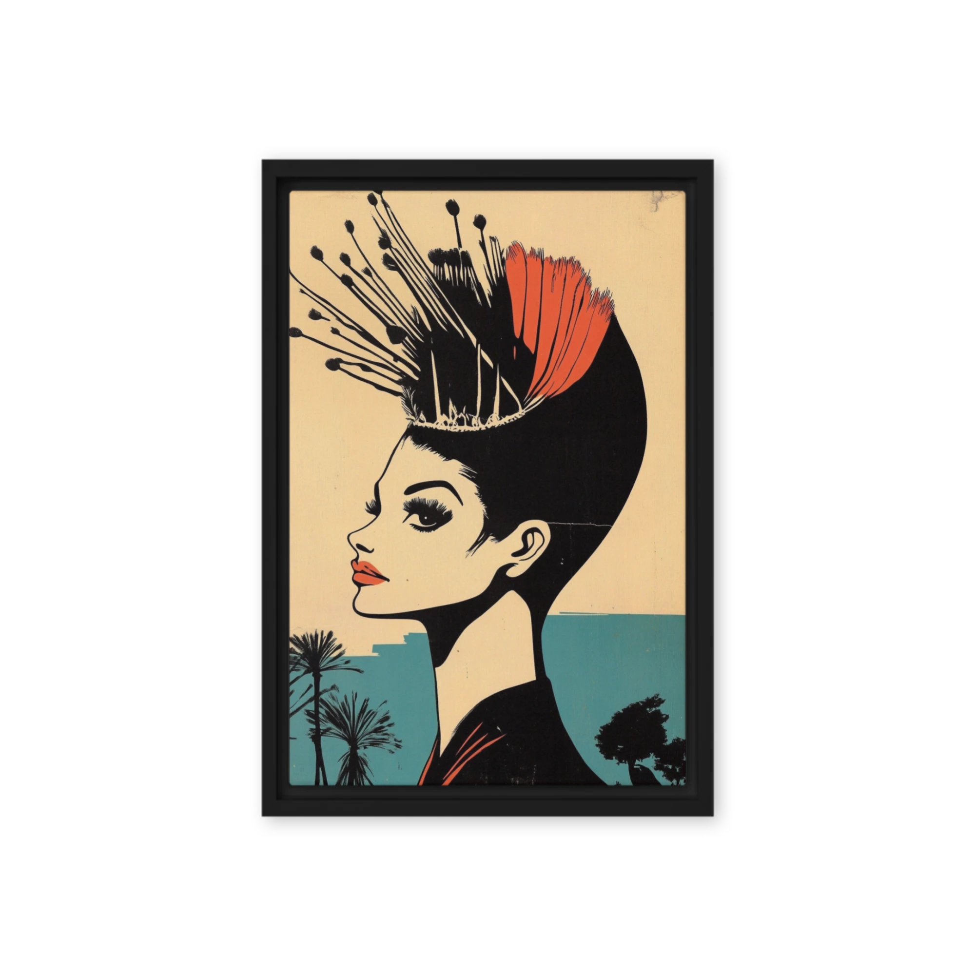 Flamingo Bloom | Art Print