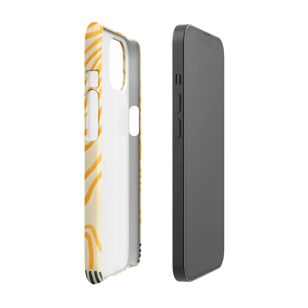 Standing Before the Waves | Phone Case