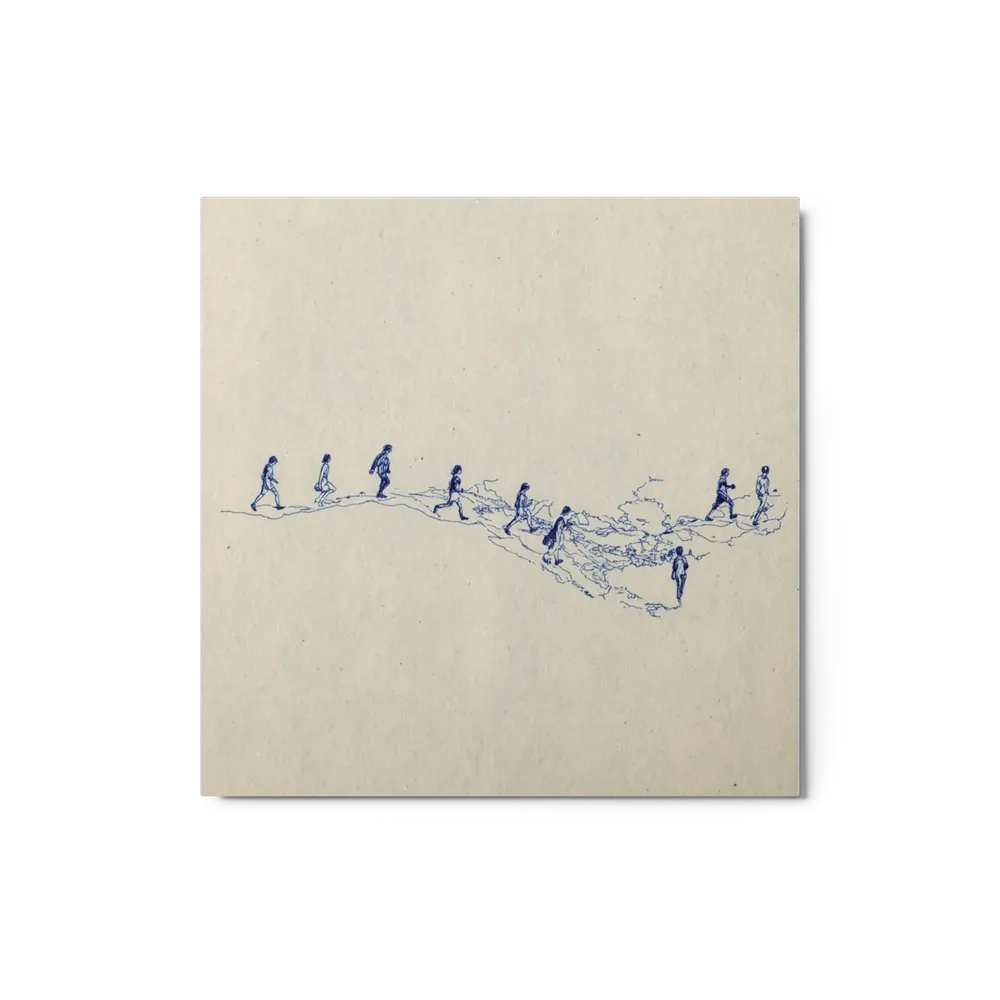 Walking Figures | Art Print