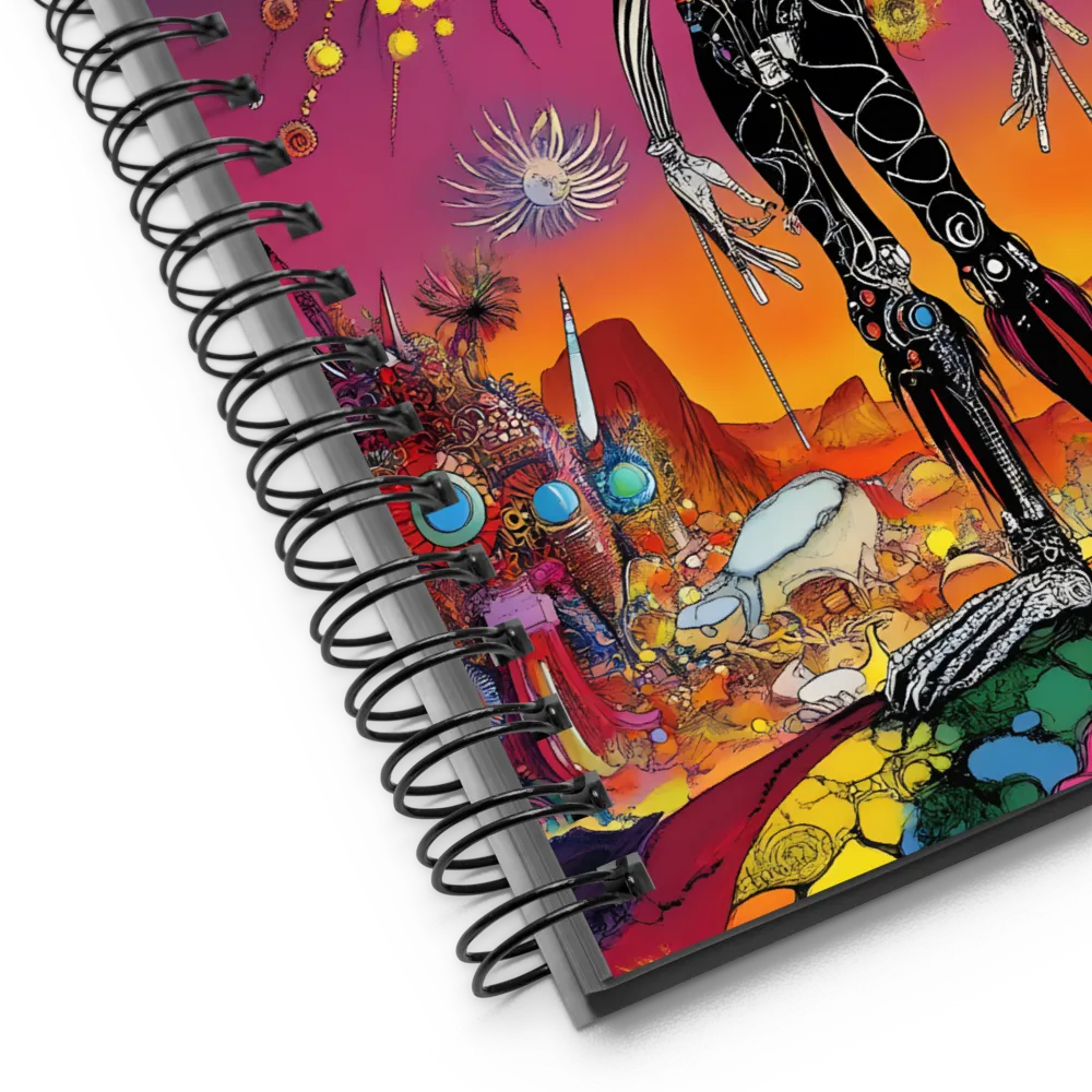 Cosmic Butterfly Being 
 Spiral Notebook | 140 pages