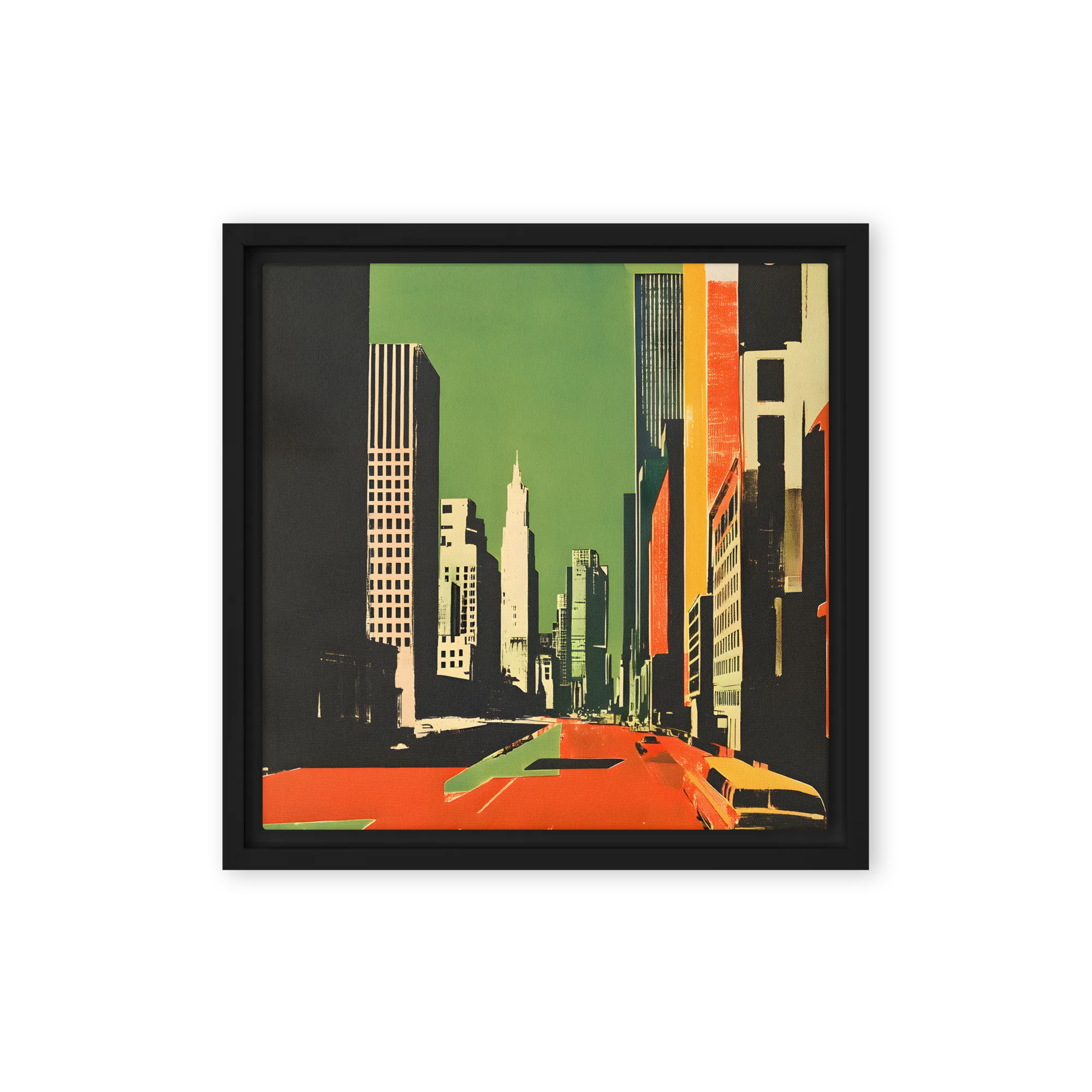 Urban Graphic Scene