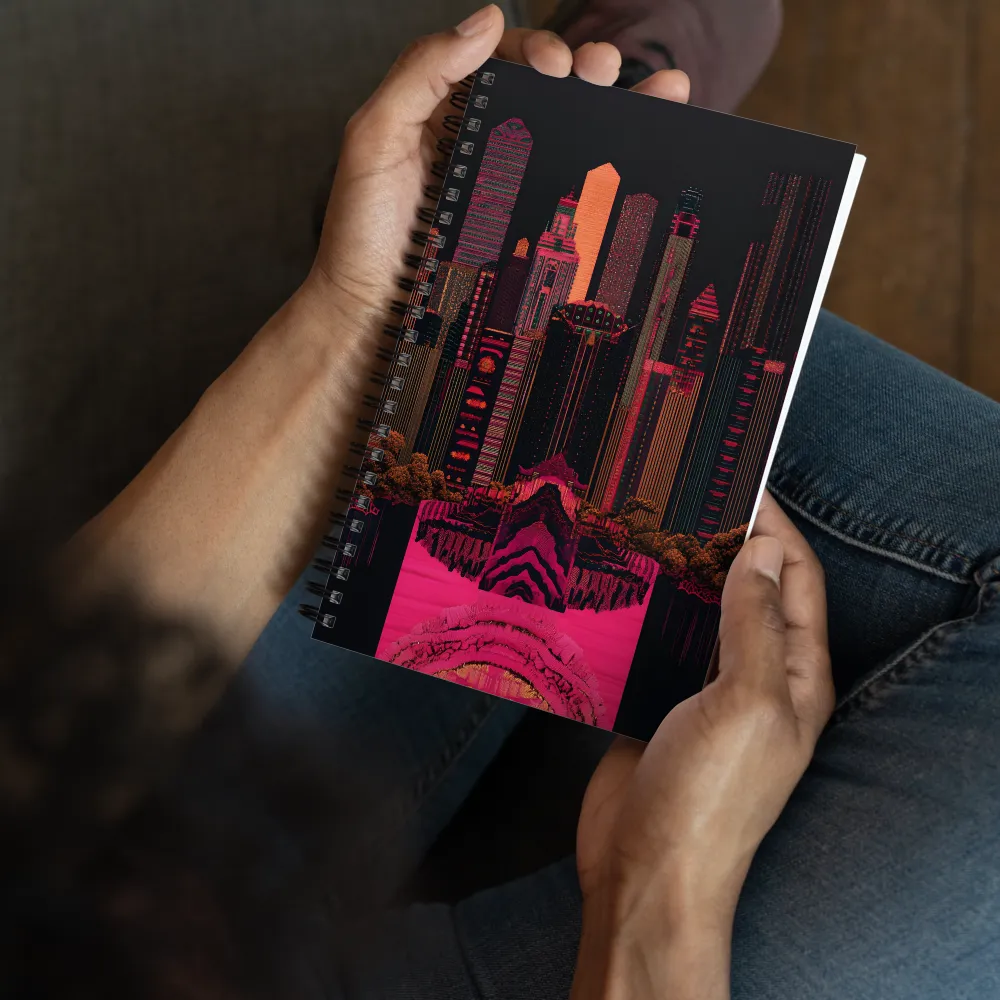 Neo-Tokyo Dreamscape 
 Spiral Notebook | 140 pages