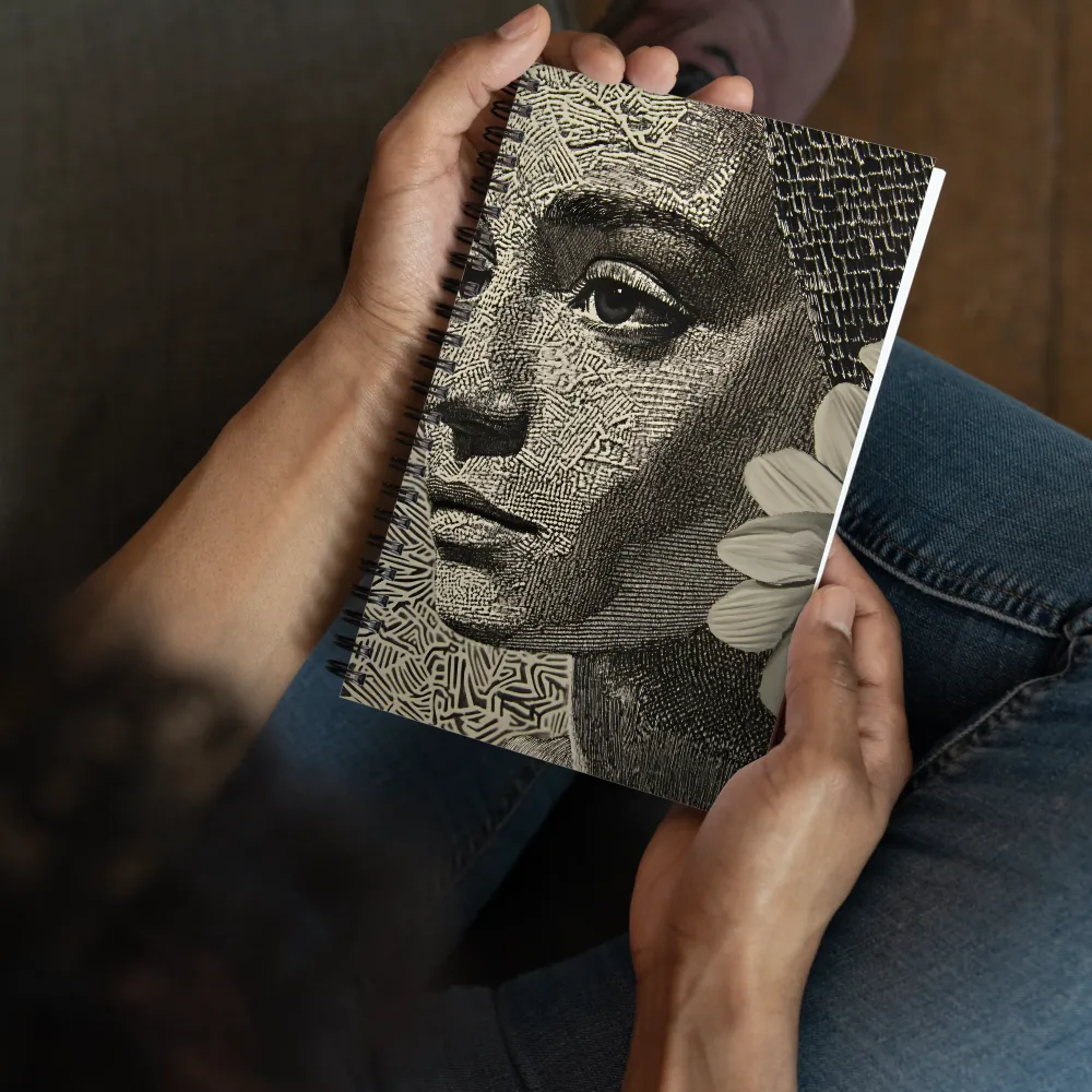 Engraved Portrait 
 Spiral Notebook | 140 pages