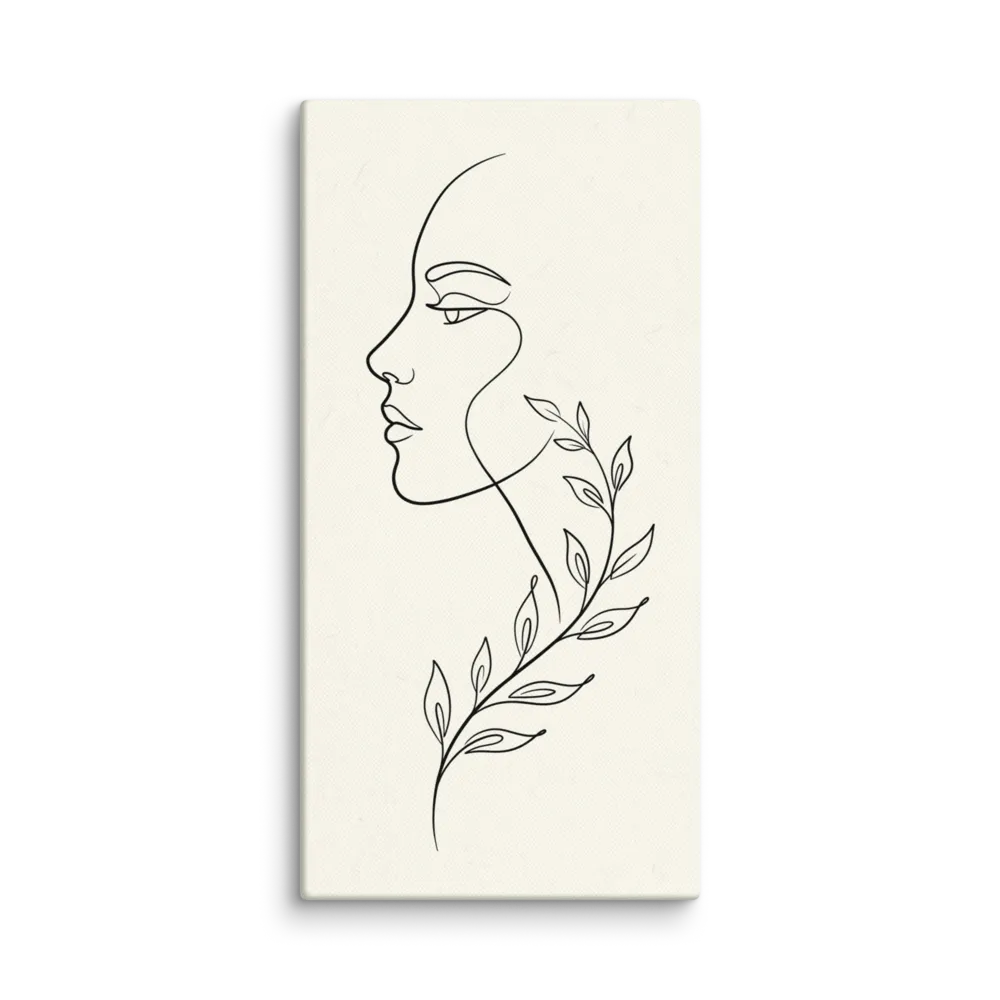 Botanical Serenity 
 Canvas | 16″x 32″