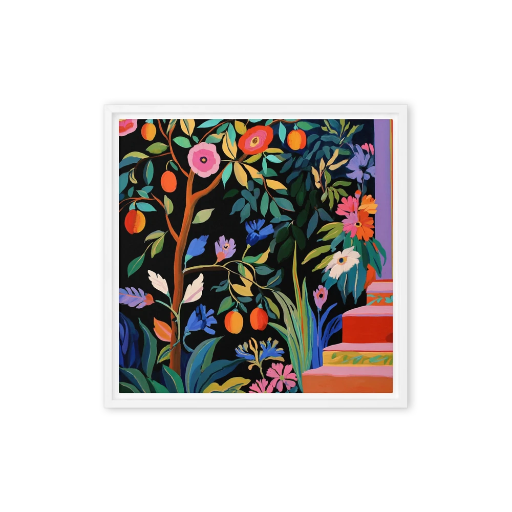 Night Garden's Bloom | Art Print